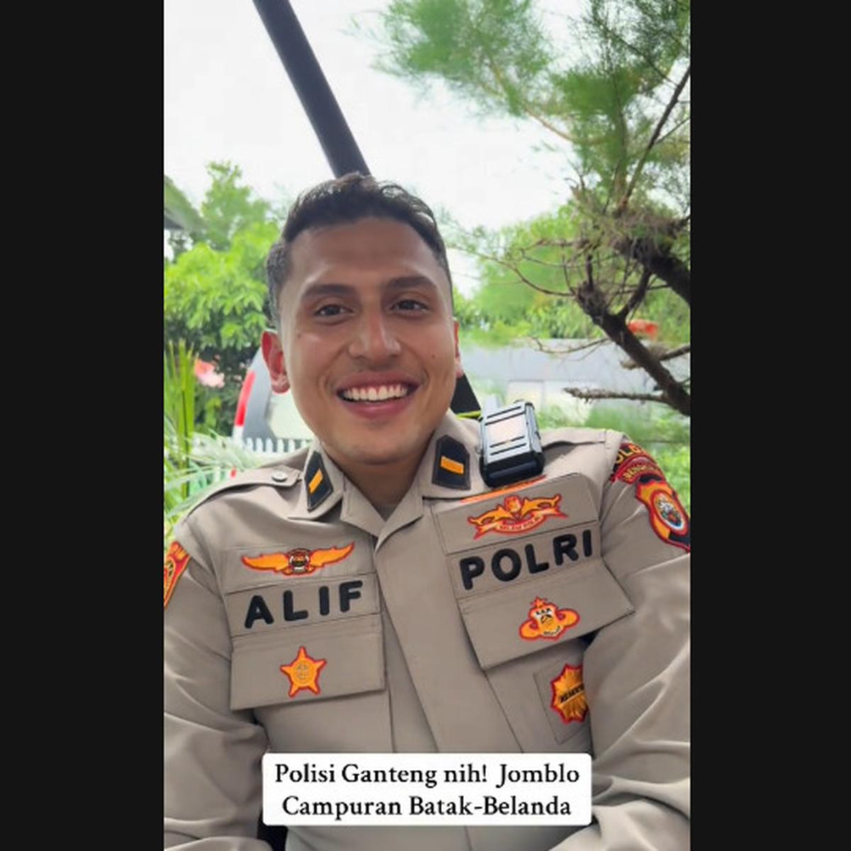 Ipda Alif Ternyata Darah Keturunan Belanda Masih Menyendiri Bikin Netizen Salfok