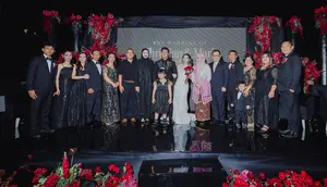 Bernuansa Mafia Style, Pernikahan Pemain Timnas Mini Soccer Indonesia Christian Wilfandio Viral