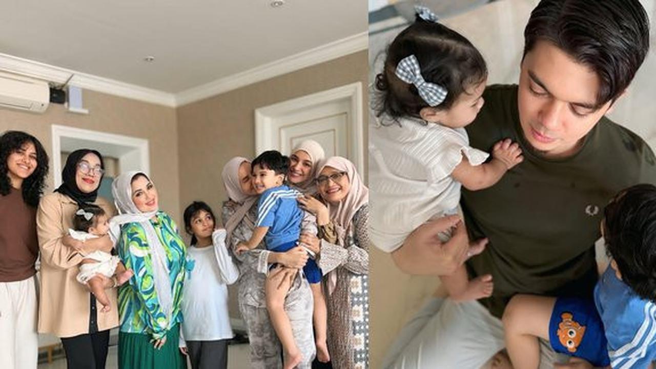 Baby Humaira Anak Irwansyah dan Zaskia Sungkar Tampil Menggemaskan dengan Jepit Rambut Pita di Kumpul Keluarga