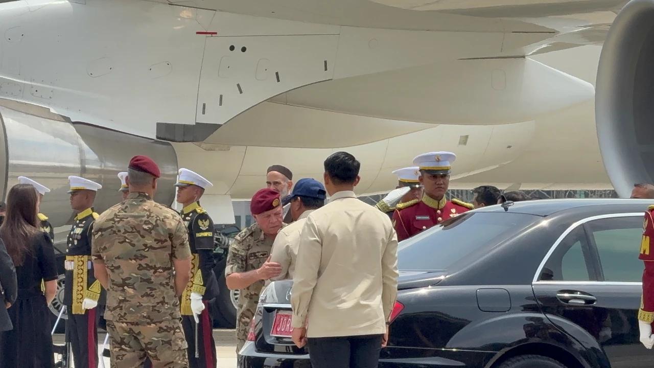 Presiden Prabowo Antar Langsung Kepulangan Raja Yordania
