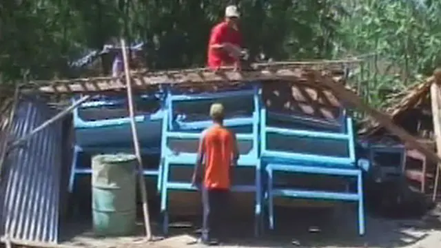 Dihajar Puting Beliung, 6 Rumah Warga Sukoharjo Roboh