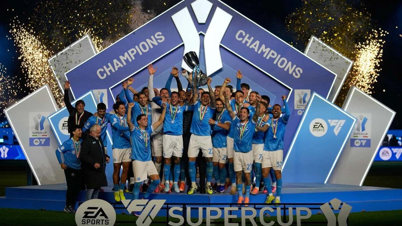 FOTO: Napoli Juara Piala Super Italia 2025