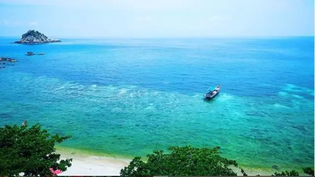 Pantai Koh Tao di Thailand