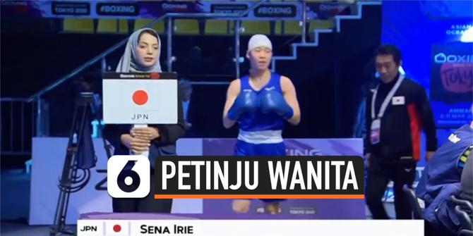 VIDEO: Cetak Sejarah, Petinju Wanita Jepang Lolos ke Olimpiade 2020