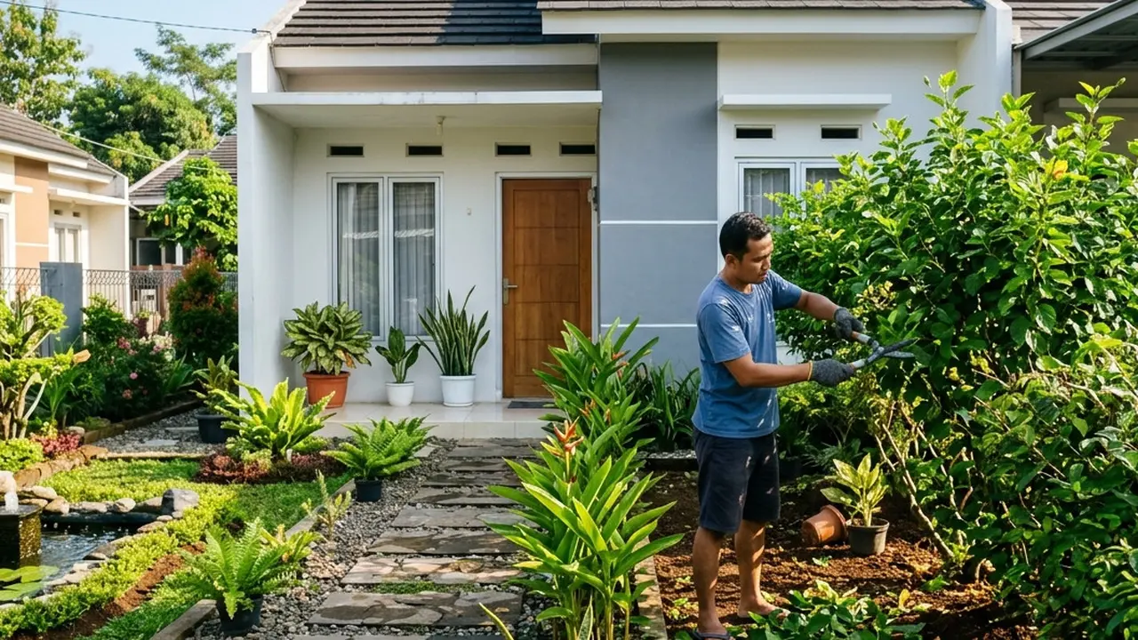 Cara Menata Taman Depan Rumah agar Tidak Mengundang Nyamuk
