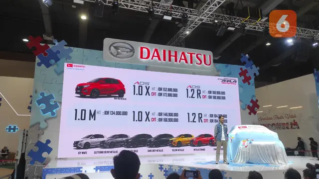 Setelah Toyota Agya, Daihatsu Juga Resmi Jual Dan Umumkan Harga Ayla Baru (Arief/Liputan6.com)
