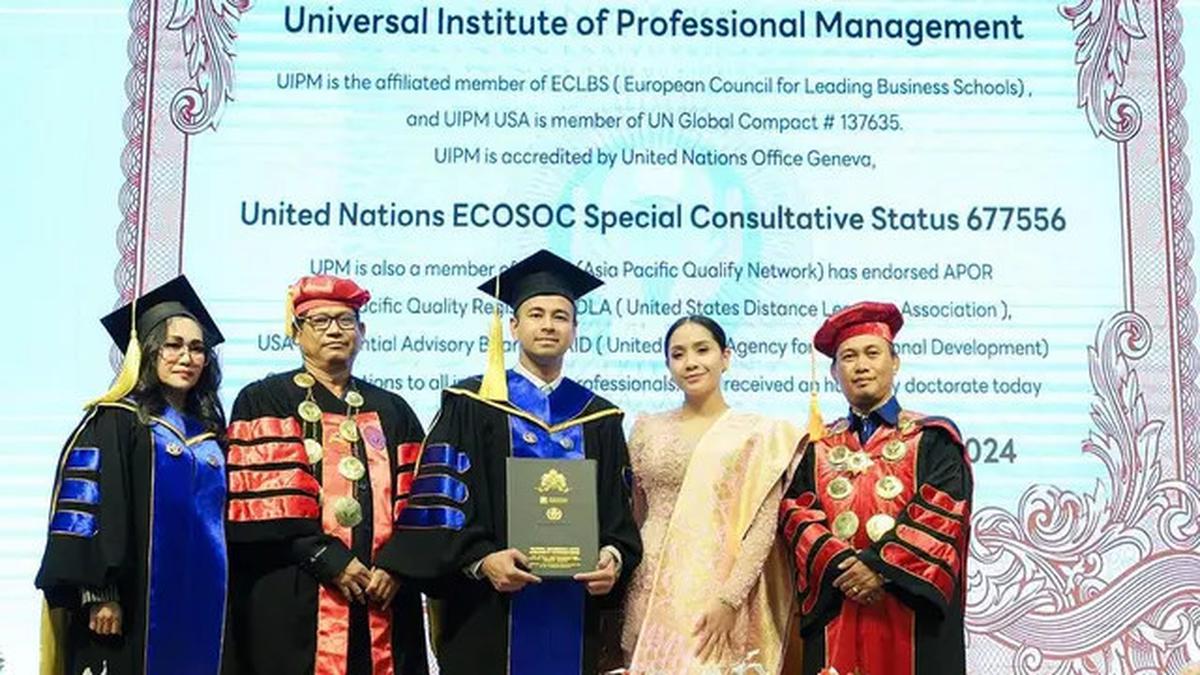 Foto Gitasav Dicatut, 7 Kontroversi Kampus UIPM Thailand Pemberi Gelar Doktor Raffi Ahmad