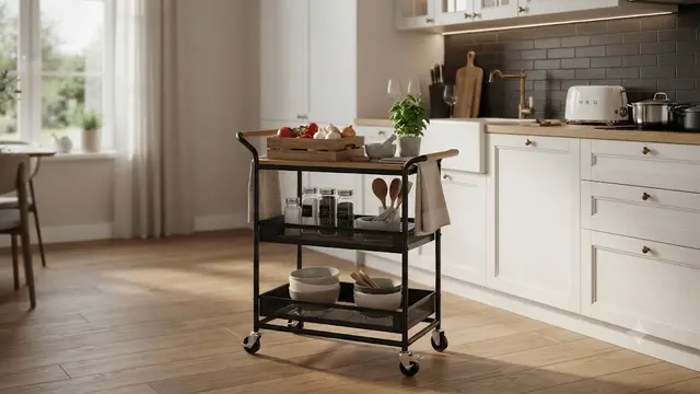 Inspirasi Rak Dapur Multifungsi