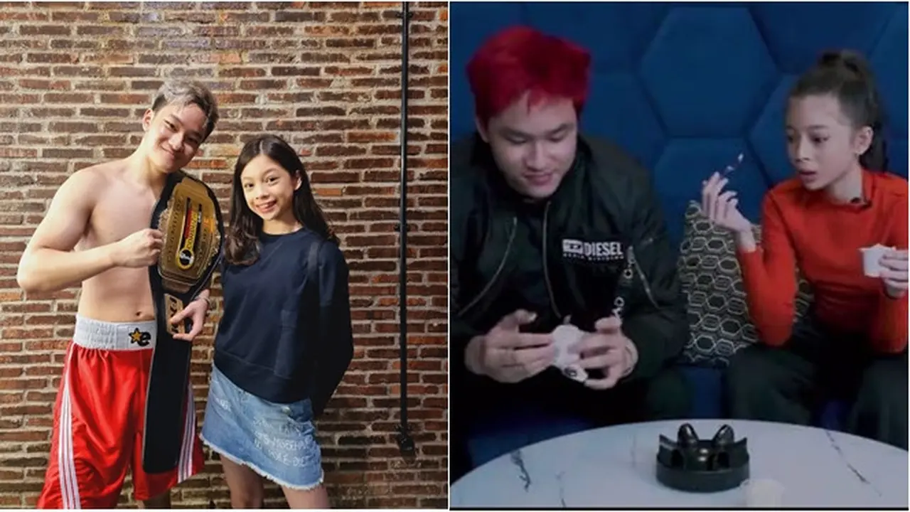 6 Potret Keakraban Azka Corbuzier dan Nada Tarina Putri, Disebut Sibling Goals