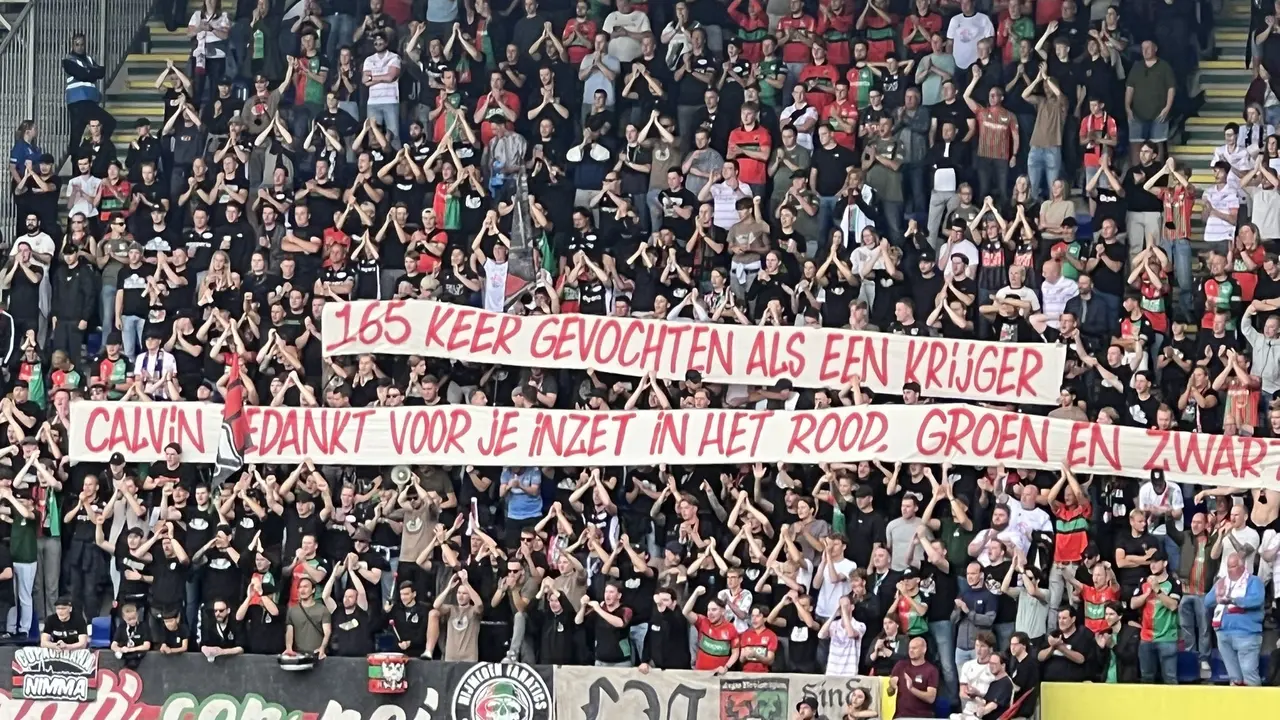 Pesan suporter NEC Nijmegen untuk Calvin Verdonk