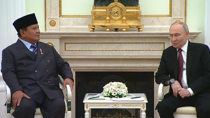 Terima Kunjungan Prabowo, Putin Ucapkan Belasungkawa untuk Korban Banjir Sumatera