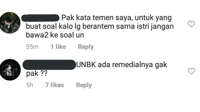 Ada remedial gak pak?