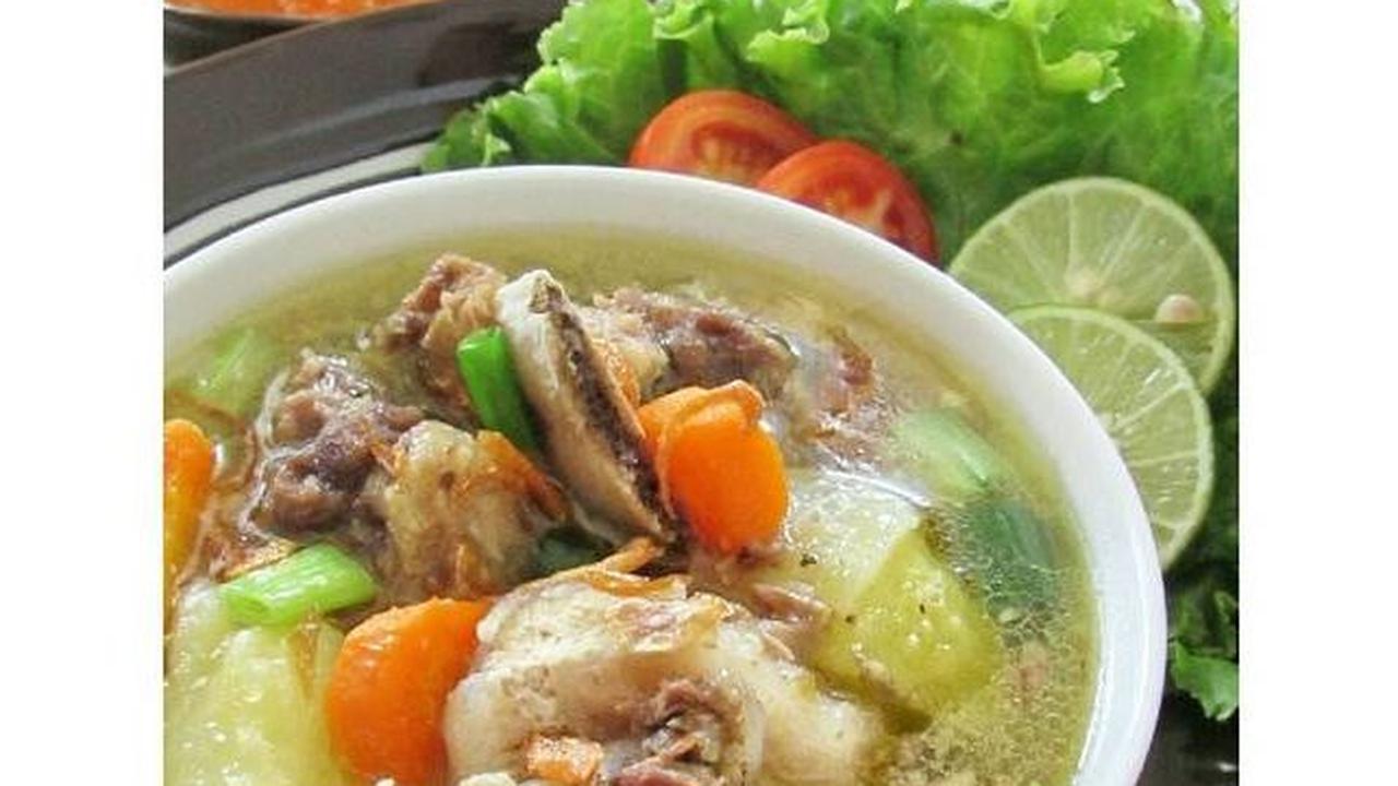 Resep Sop Tulang Sapi Sederhana