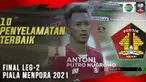 Berita video 10 penyelamatan gemilang di Piala Menpora 2021, salah satunya aksi kiper Persija, Andritany