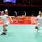 Ganda campuran Indonesia Amri Syahnawi/Nita Violina Marwah beraksi di Asian Games 2026. (Dok PBSI)