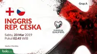 Kualifikasi Piala Eropa 2020 - Inggris Vs Republik Ceska (Bola.com/Adreanus Titus)