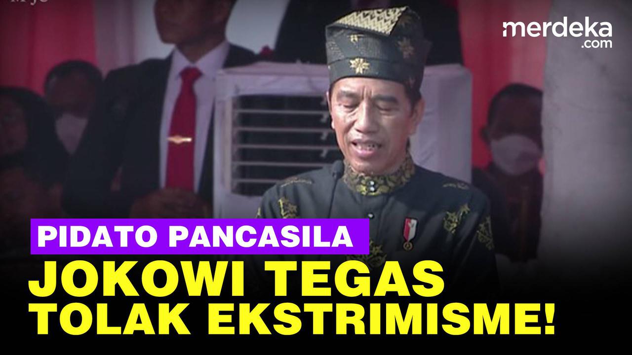 VIDEO: Keras! Jokowi Tolak Ekstrimisme di Pemilu 2024