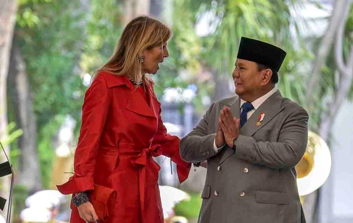 FOTO: Momen Akrab  Presiden Prabowo dan Ratu Maxima Bahas Penguatan Inklusi Keuangan di Istana Merdeka
