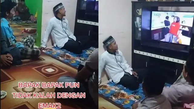 6 Kelakuan Bapak-Bapak saat Nonton Sinetron Ini Bikin Tepuk Jidat