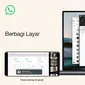Meta Perkenalkan Fitur Share Screen WhatsApp di HP Android hingga iPhone. (Doc: Meta)