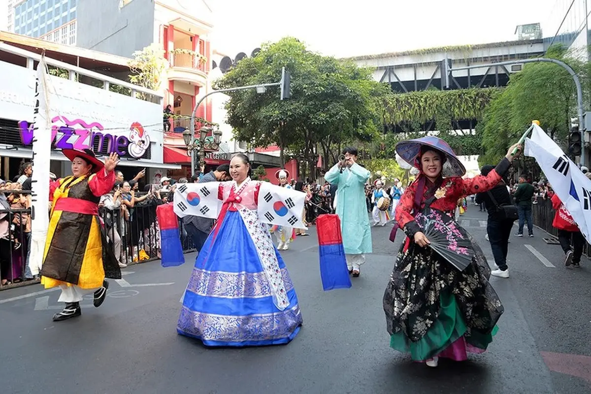Surabaya Cross Culture International Folk Art Festival (SCCIFAF) 2023 berlangsung meriah. (Istimewa)