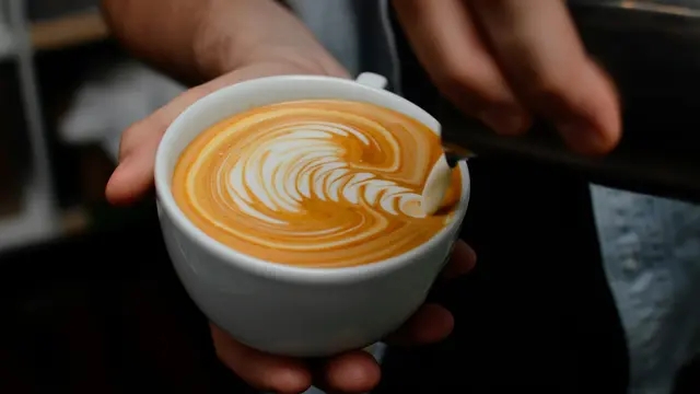 Ilustrasi Latte Art (Unsplash)