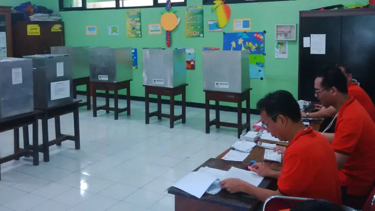 TPS 22 di SDN Menteng 2, Jakarta Pusat