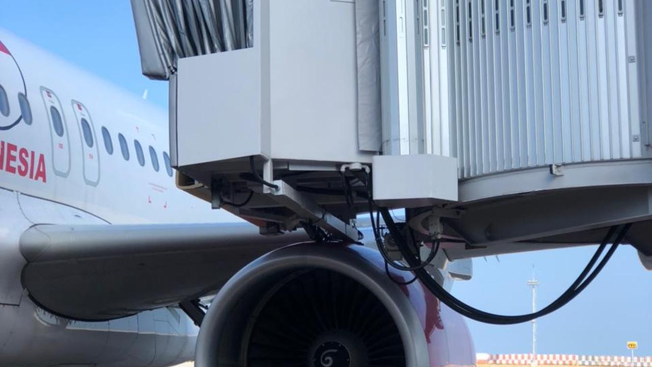 Batik Air Tabrak Garbarata di Bandara I Gusti Ngurah Rai Bali