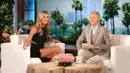 Ellen tentu saja mengkritik Heidi Klum yang benar-benar tak menghiraukan Drake. (YouTube)