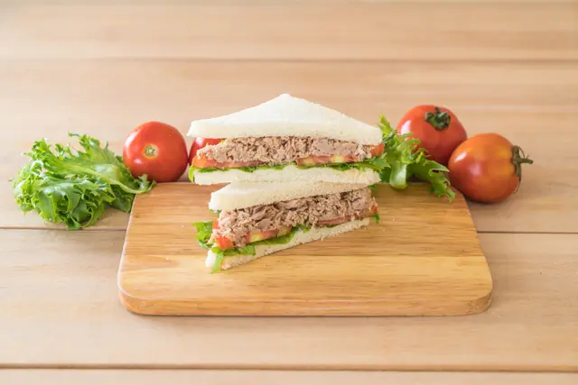 ilustrasi sandwich tuna/Image by topntp26 on Freepik