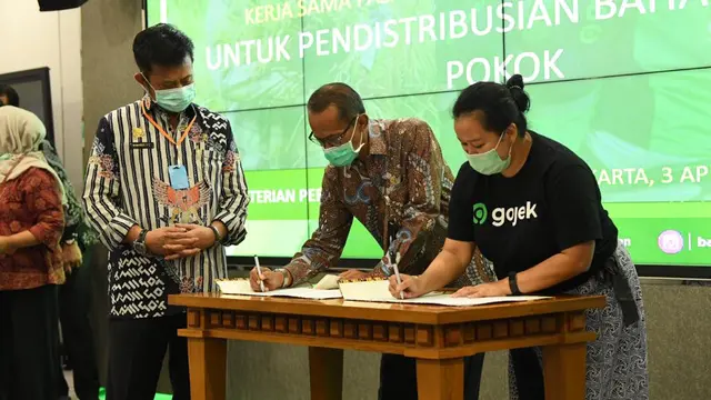 Kementan Gandeng Gojek Lancarkan Distribusi Pangan