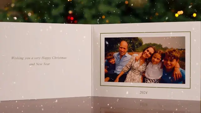 Pangeran William dan Kate Middleton Menyentuh Hati dengan Kartu Natal 2024 Bersama Anak-anak