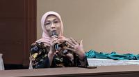 Kepala Dinas Kesehatan DKI Jakarta drg. Ani Ruspitawati, M.M., soal rasio tempat tidur rumah sakit, Jakarta (24/6/2025). Foto: Liputan6.com/Ade Nasihudin.