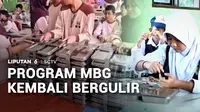 Program Makan Bergizi Gratis (MBG) kembali disalurkan seiring dimulainya tahun ajaran baru. Para siswa di Balikpapan, Kalimantan Timur, berharap menu MBG tidak lagi monoton. Sementara itu, Menteri Keuangan Purbaya memastikan program ini tetap berjala...