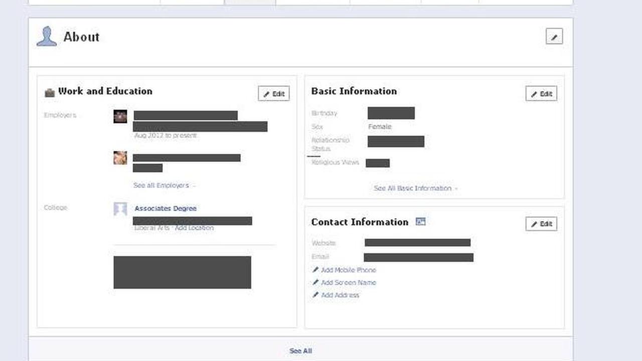 FB timeline