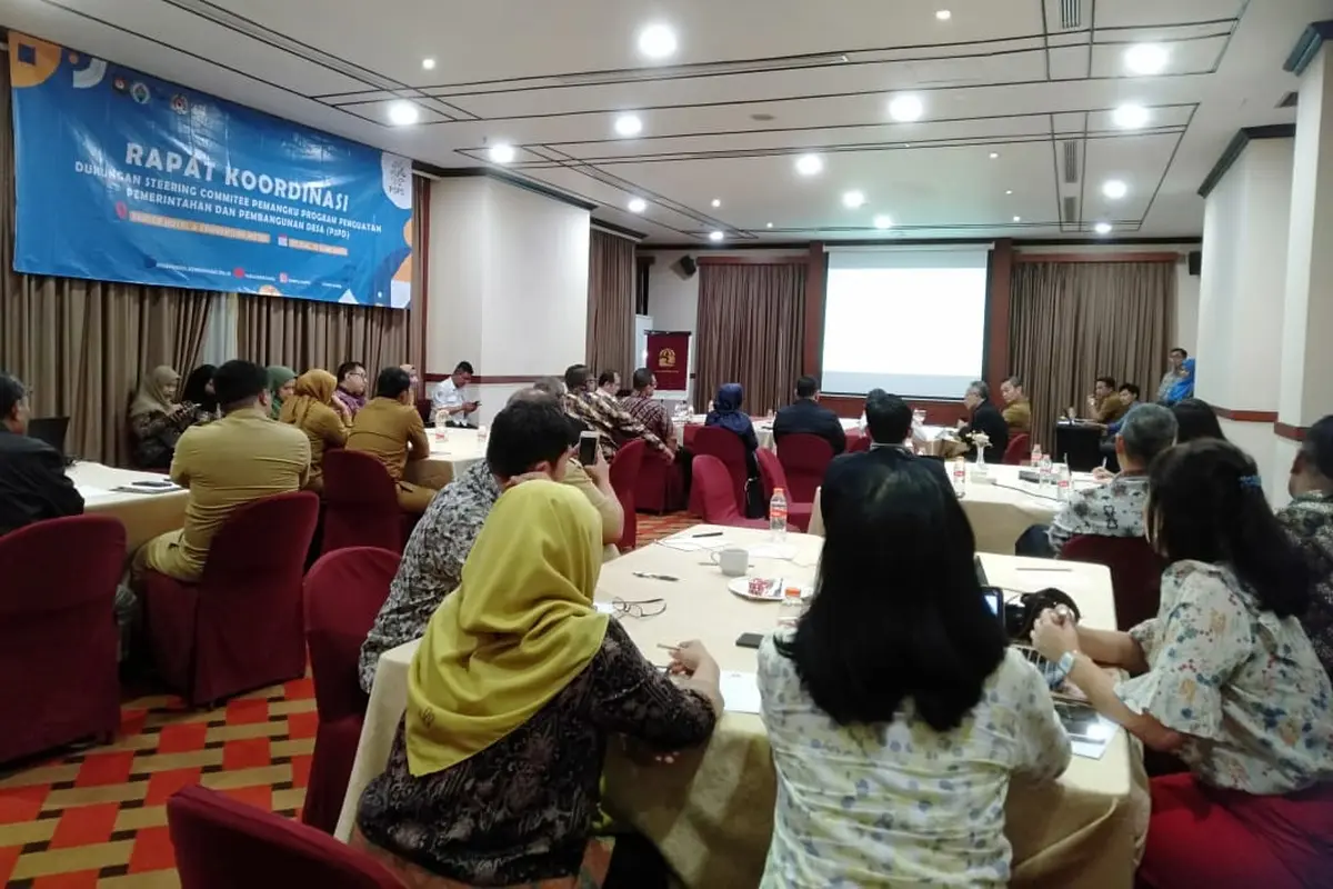 Rapat Steering Committee pelaksanaan Program Penguatan Pemerintahan dan Pembangunan Desa (P3PD) 2023  di Jakarta. (Istimewa)