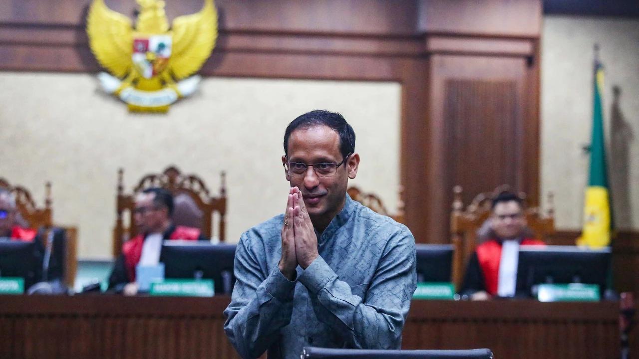 FOTO: Nadiem Makarim Hadiri Sidang Dakwaan Kasus Chromebook