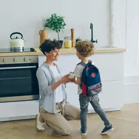 Ilustrasi anak berangkat sekolah. (Copyright Pexels/Vitaly Gariev)