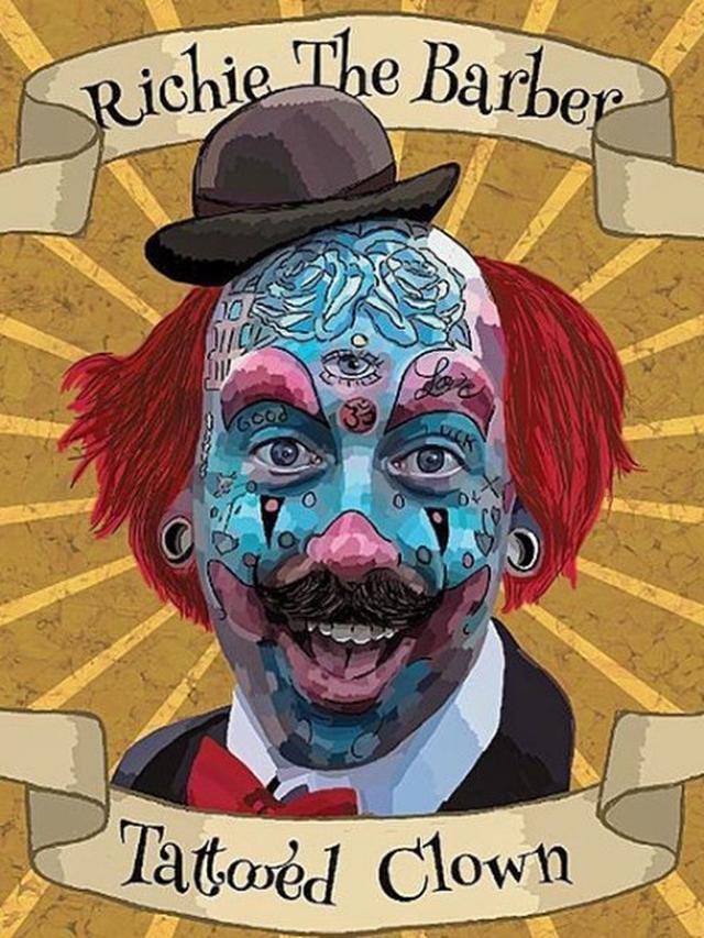 Terobsesi Menjadi Badut, Pria Ini Rela Operasi Wajah Agar Nampak Semakin Serupa