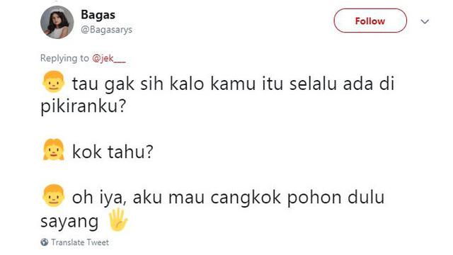 Deretan Rayuan Gagal Gombal ala Warganet, Bikin Ngenes tapi Ngakak