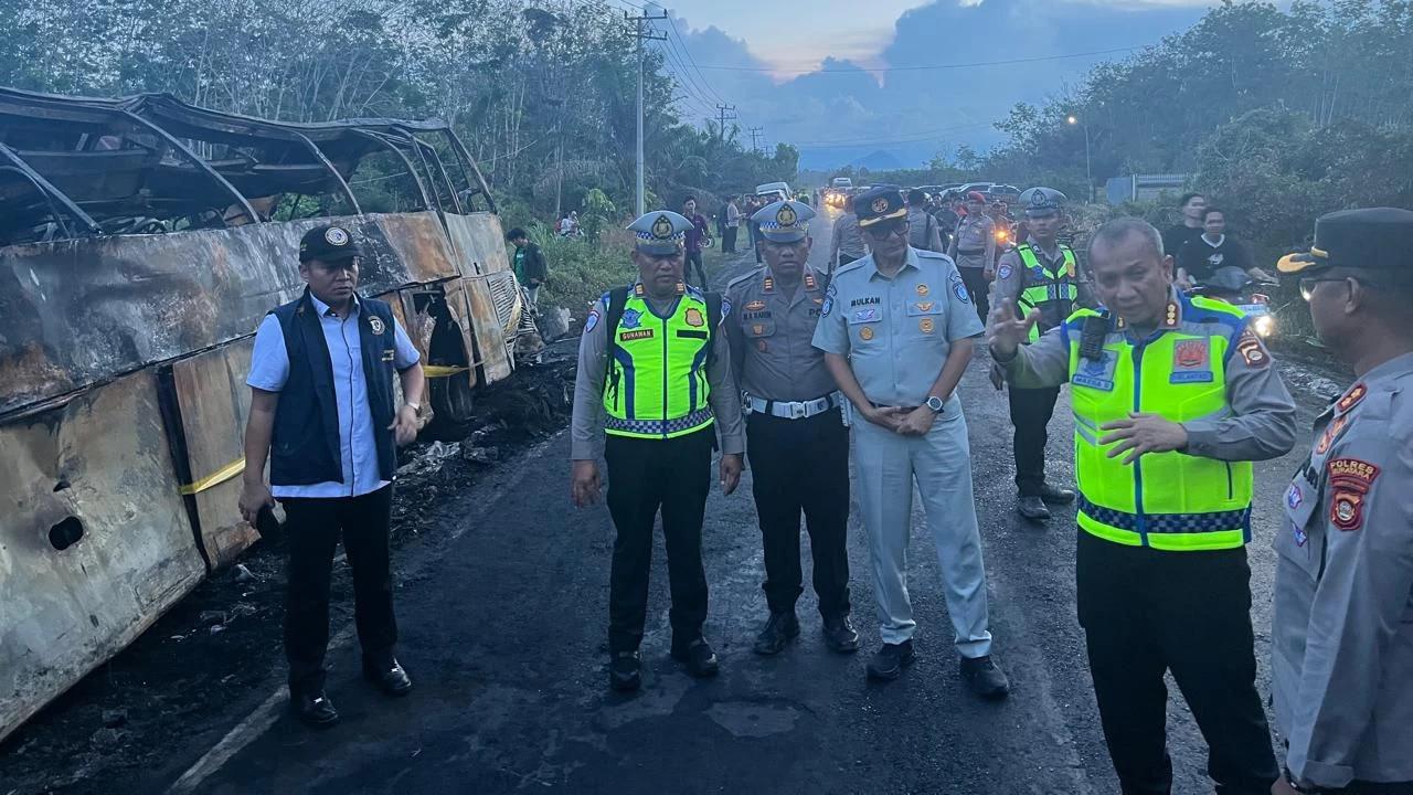 Fakta Baru Bus ALS Terbakar: Kerap Ambil Penumpang di Jalan bikin Data Manifes Tak Akurat