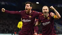 Pesan Emosional Messi ke Iniesta: Sepak Bola Akan Kangen Kamu!