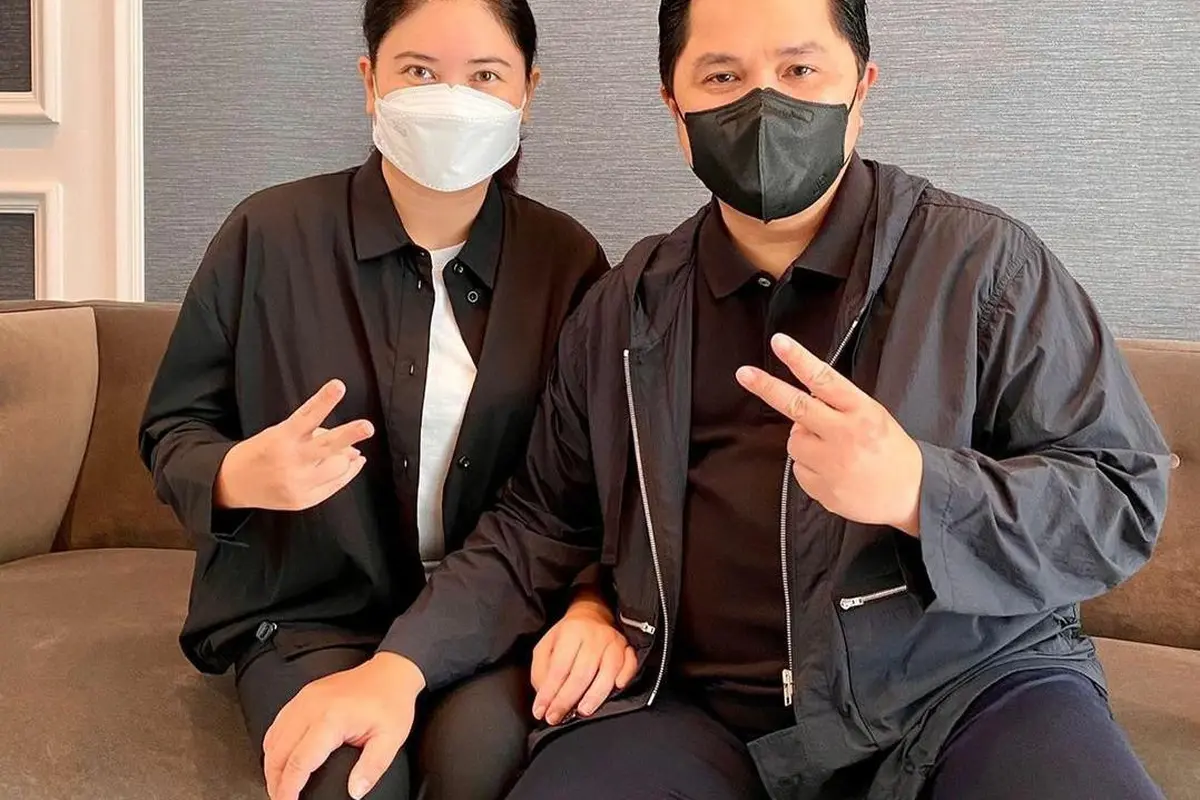 Menteri BUMN Erick Thohir isolasi mandiri bersama istri tercinta