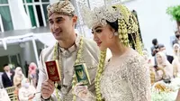 Pernikahan Ali Syakieb dan Margin Wieheerm (Sumber: Instagram/nsyakieb85)