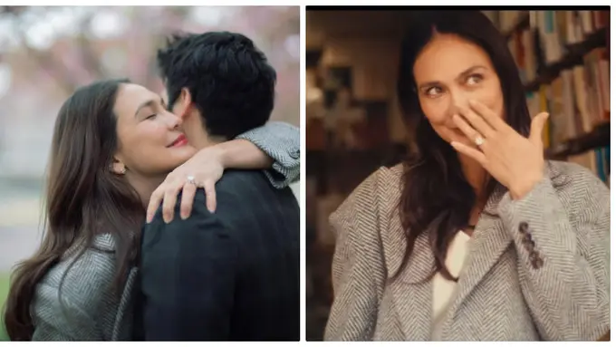 6 Potret Ekspresi Bahagia Luna Maya ketika Dilamar Maxime, Dikabarkan Menikah 7 Mei di Bali