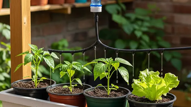 Desain Pengairan Otomatis untuk Tanaman Sayur Selama Ditinggal Mudik (AI)