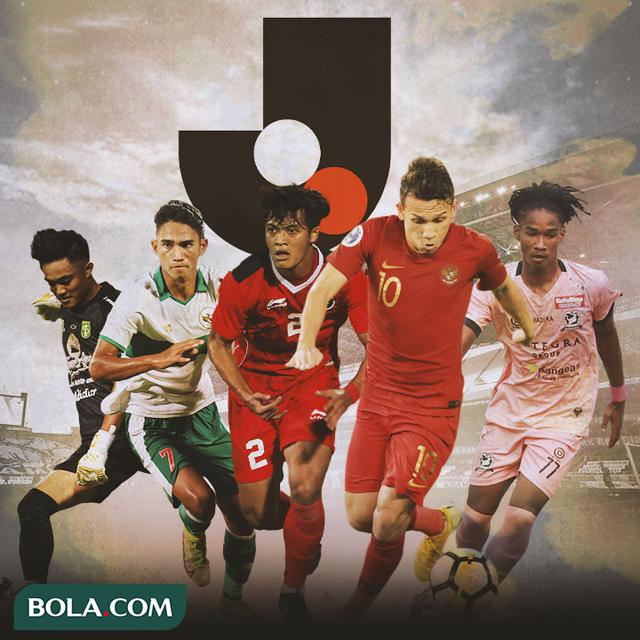 Ilustrasi - 5 bintang Timnas Indonesia yang punya kans membanjiri Liga Jepang