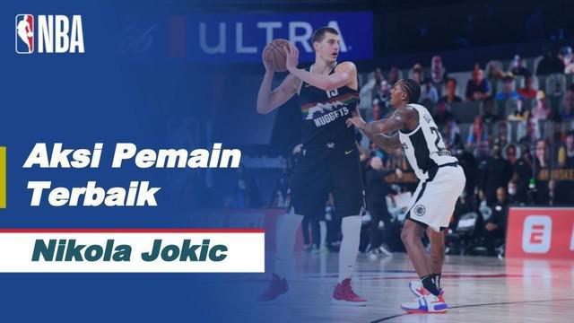 Berita Video aksi - aksi  terbaik saat Nikola Jokic membawa Denver Nuggets menang atas LA Clippers 111-98 di NBA