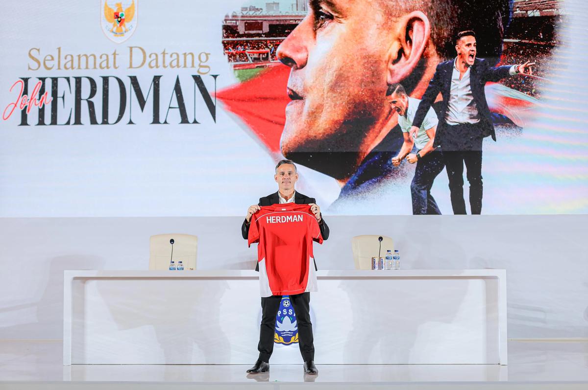FOTO: PSSI Resmi Tunjuk John Herdman sebagai Pelatih Timnas Indonesia