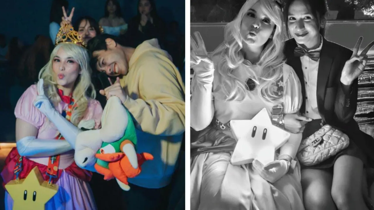 Potret Chelsea Islan Rayakan Ultah ke-28 Bertema Princess Peach